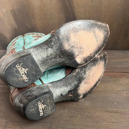 Old Gringo Turquoise Butterfly Boots