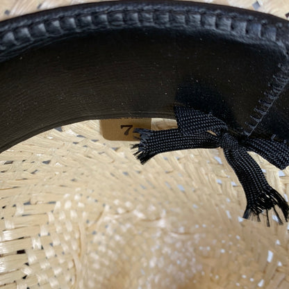 Wrangler Straw Hat with Black Tie