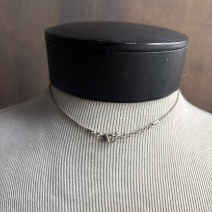 Silver Dot Necklace
