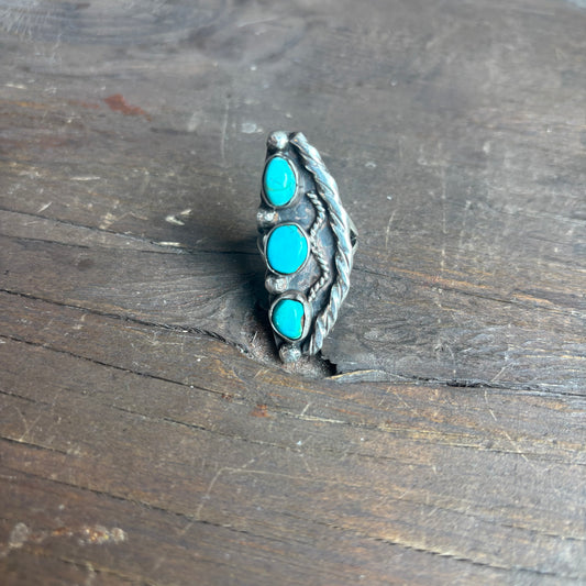 Sterling Silver Turquoise Ring