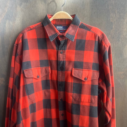 Ralph Lauren Red and Black Flannel