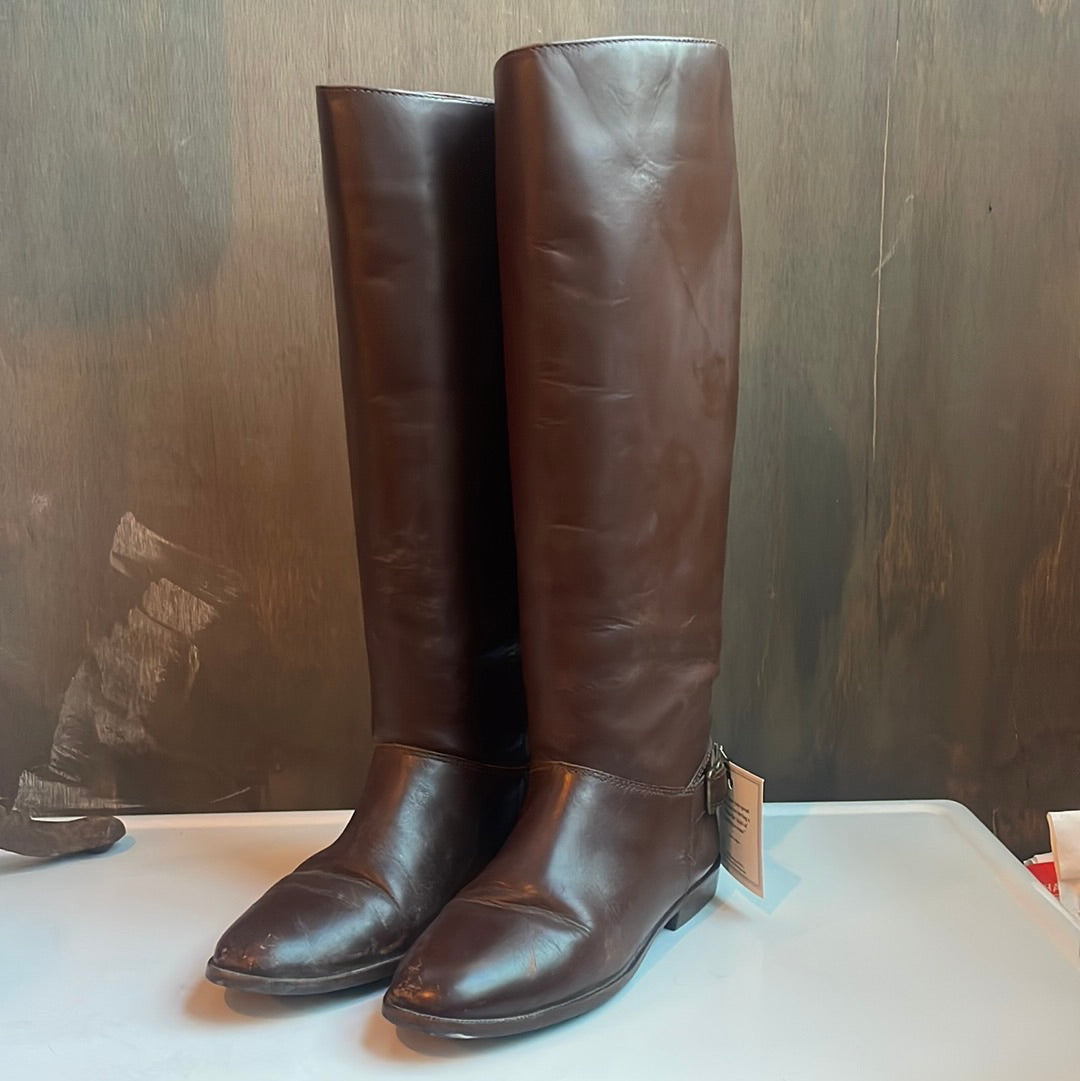 Calico Brown Riding Boots