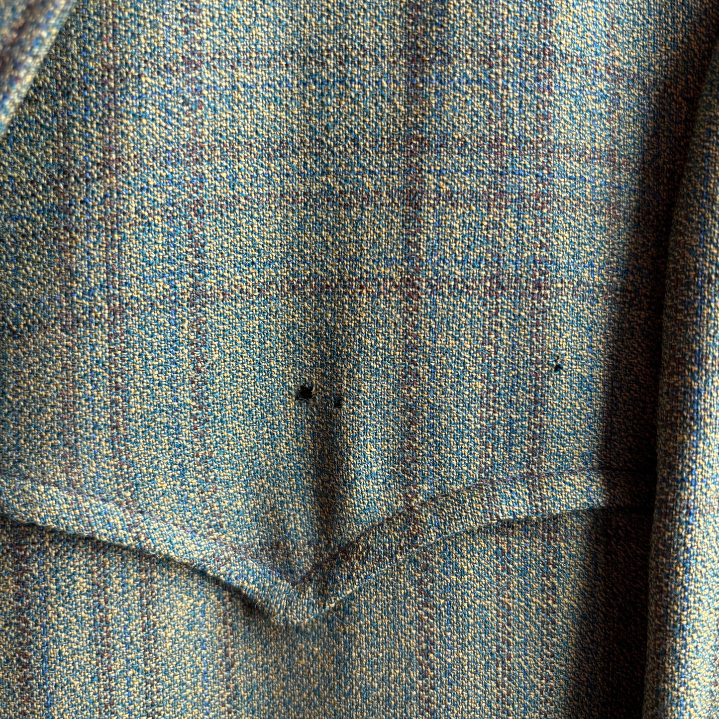 Vintage Allen Green Blazer