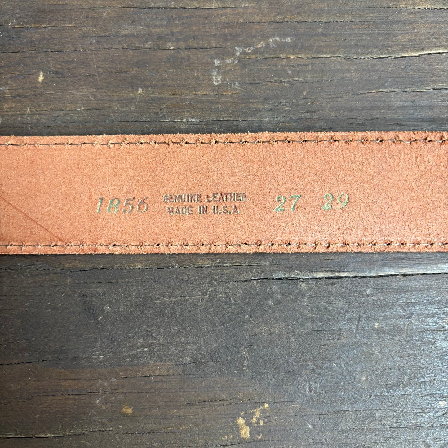 Tan Leather Belt