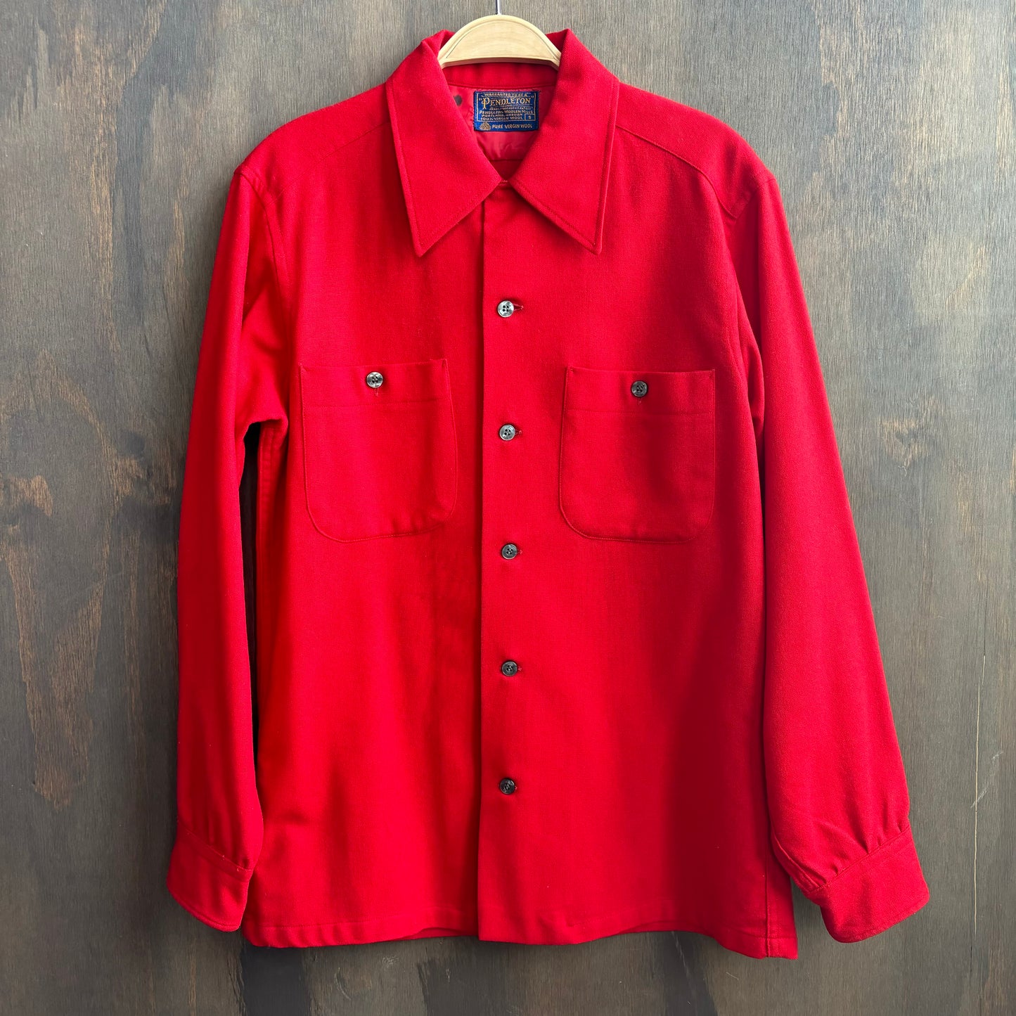 Pendleton Red Wool Shirt