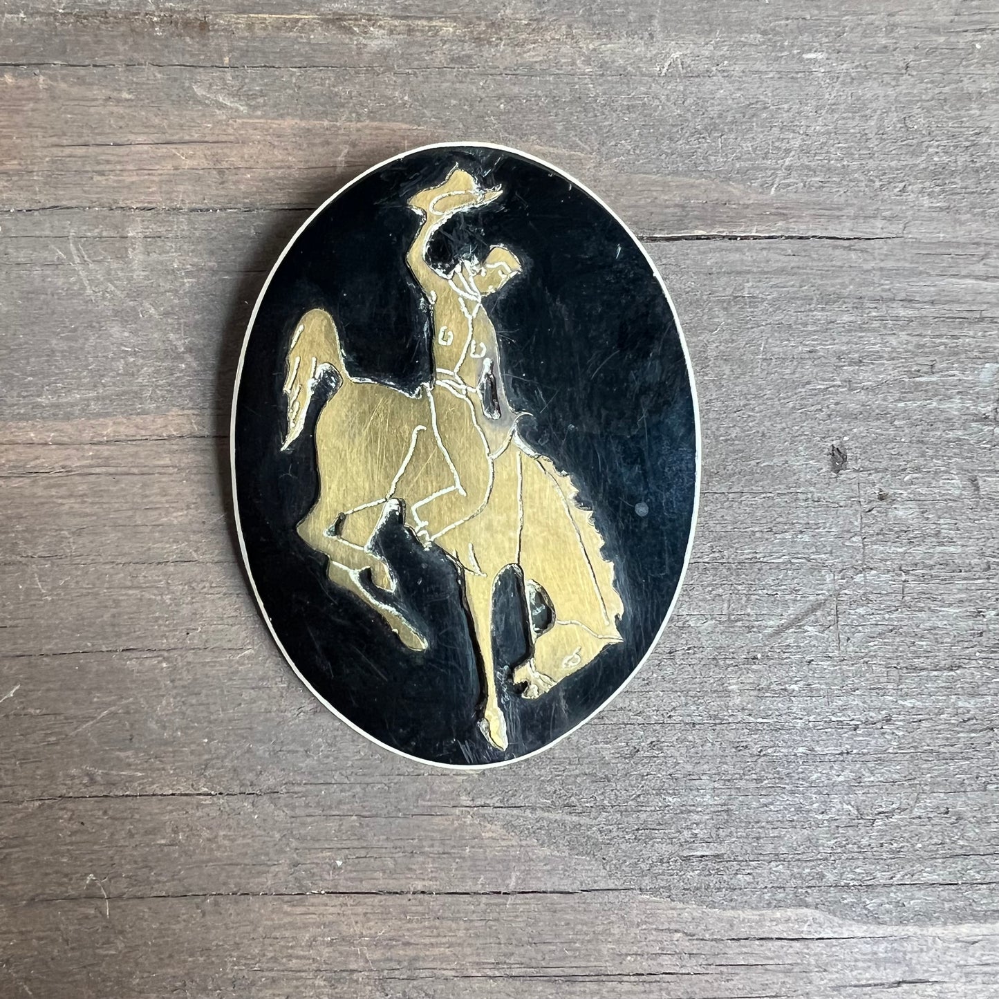 Bucking Bronco Pin