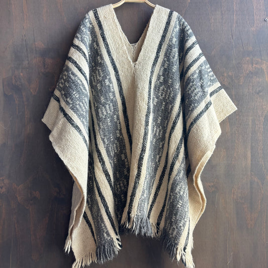 Vintage Knit Poncho