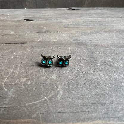 Owl Stud Earrings