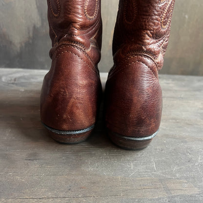 Boulet Short Brown Boots