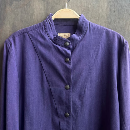 Stubbs Collection Purple Blouse