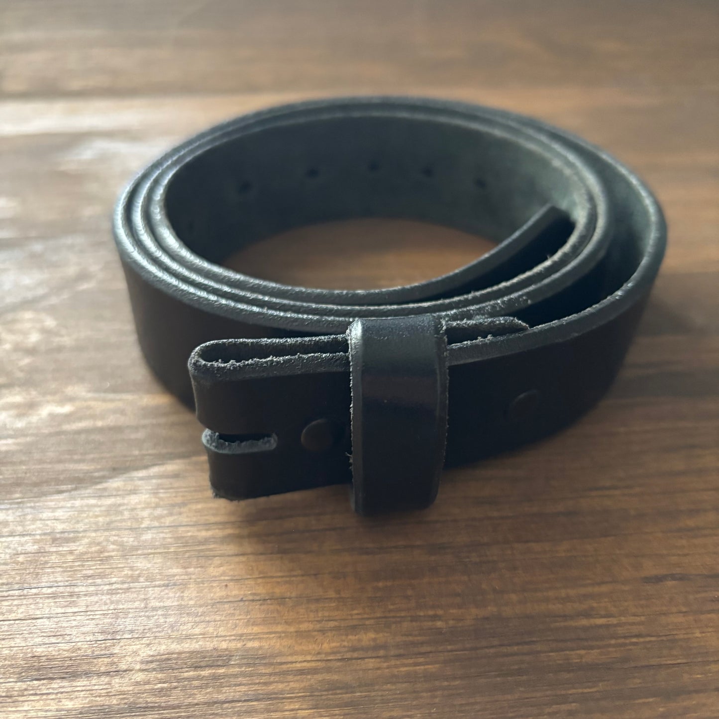 Black Leather Belt
