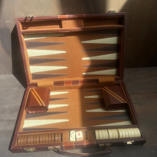 Vintage Backgammon Game