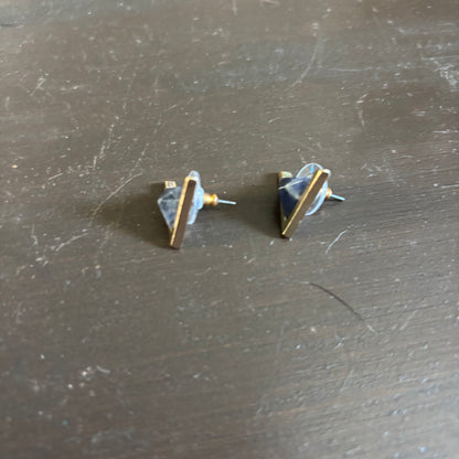 Triangle Stud Earrings