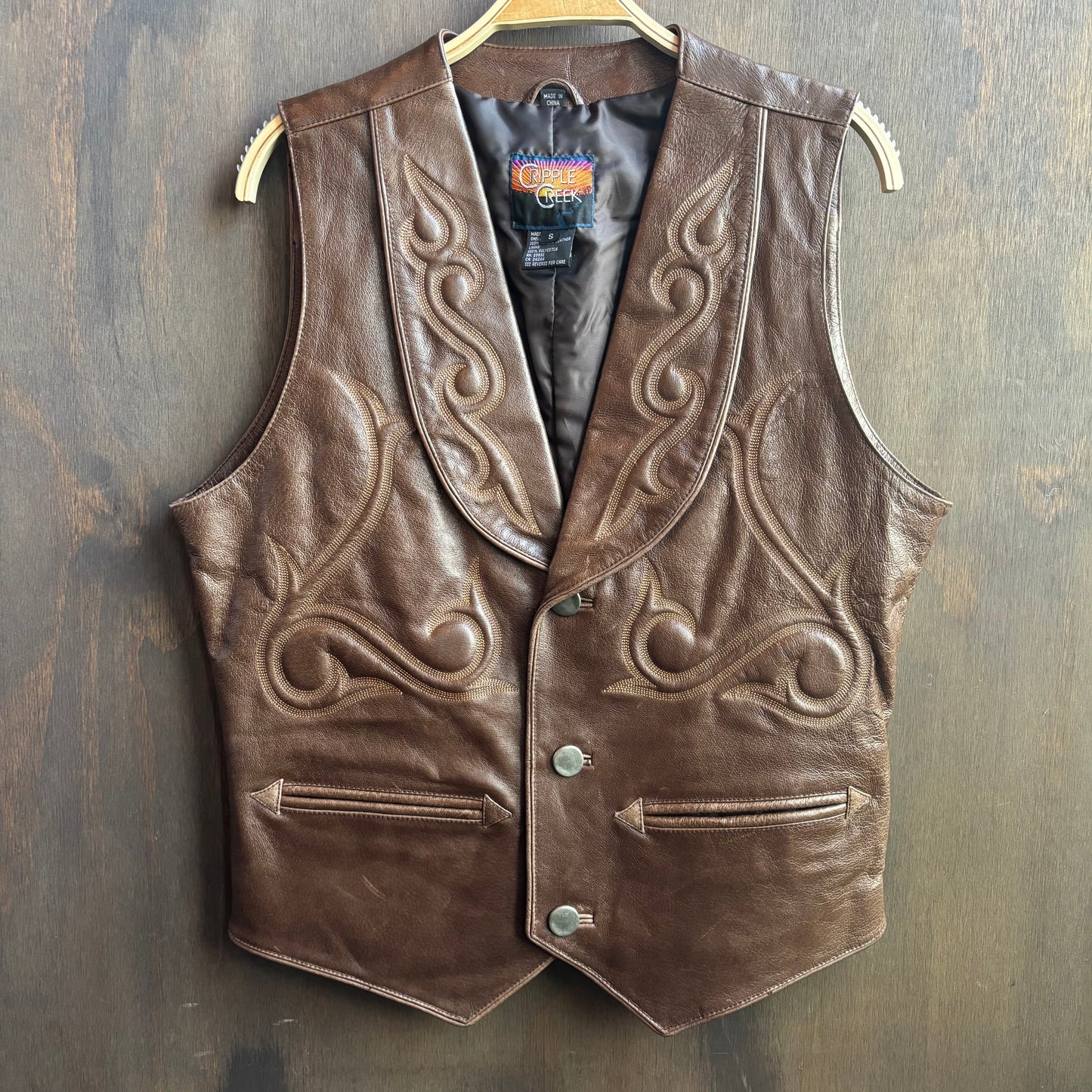 Cripple Creek Leather Vest