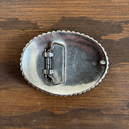 Hollywood-Style Bronco Belt Buckle