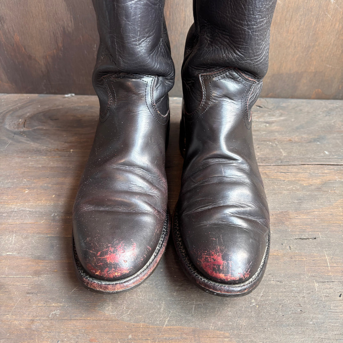 Vintage Justin Brown Boot