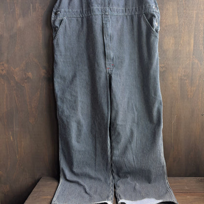 Vintage Dickie's Conductor Stripe Overalls