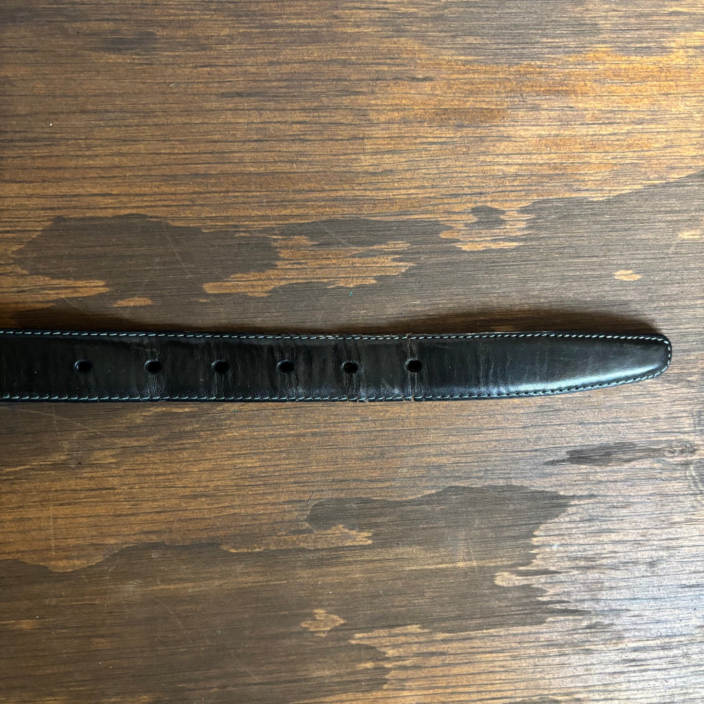 Basic Black Leather Belt