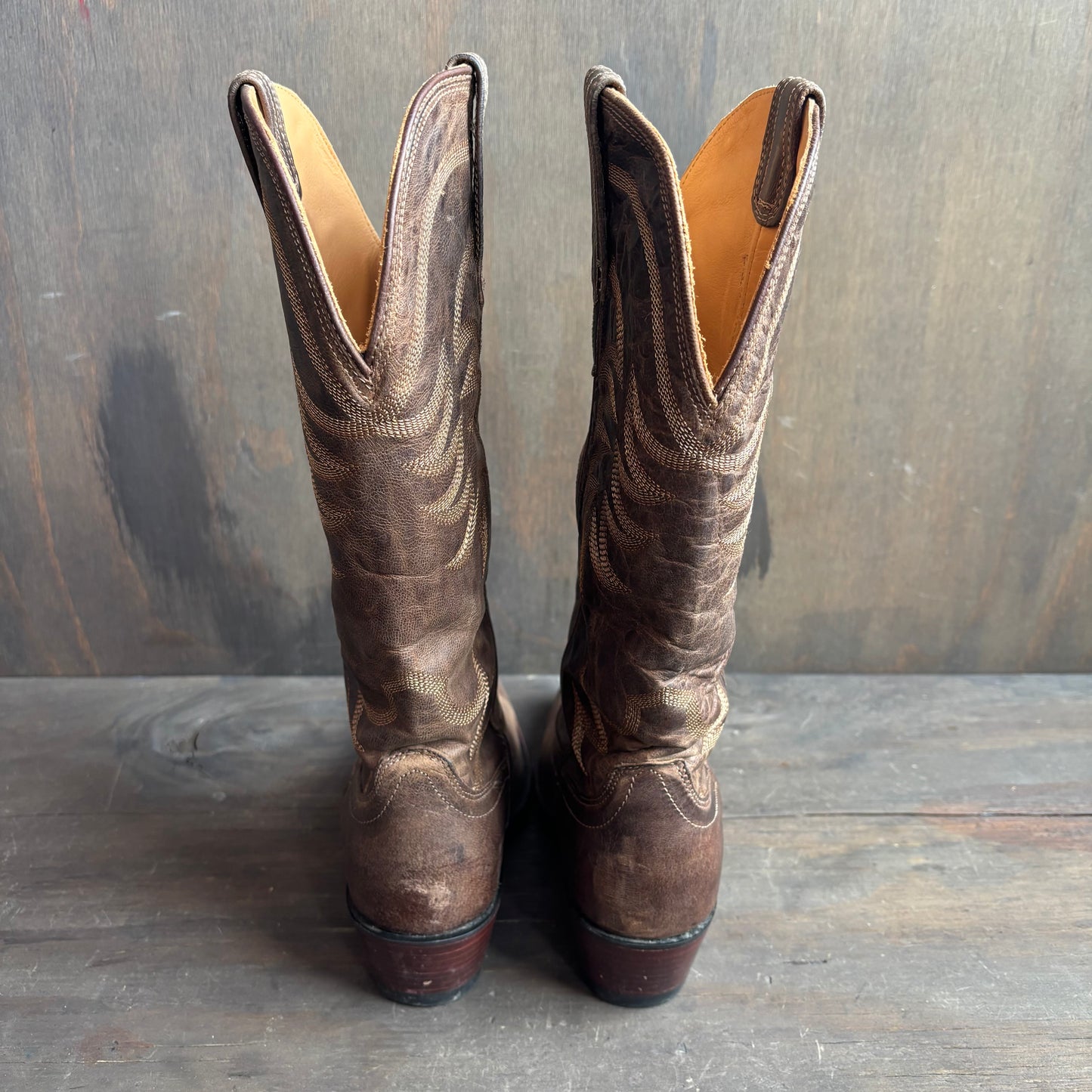 Tecova Brown Leather Boots