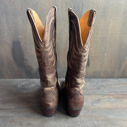 Tecova Brown Leather Boots
