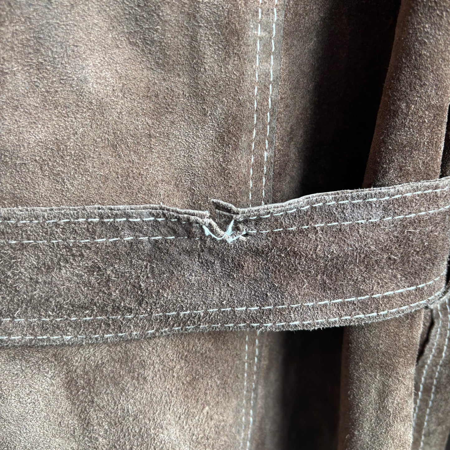 Reversible Brown Leather Jacket