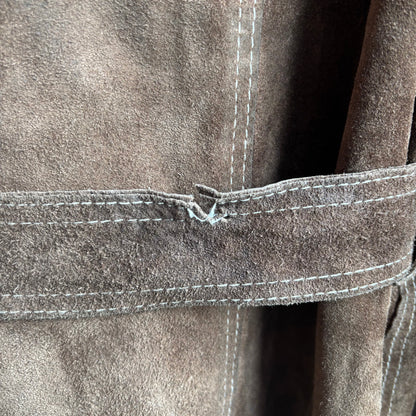 Reversible Brown Leather Jacket