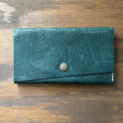 Dark Green Leather Wallet