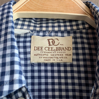 Vintage Dee Cee Short Sleeved Button Up