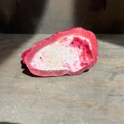 Man Riding Horse Red Wax Candle