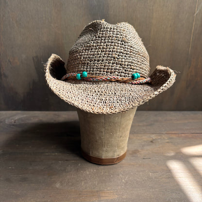 Wallaroo Catalina Cowboy Raffia Hat