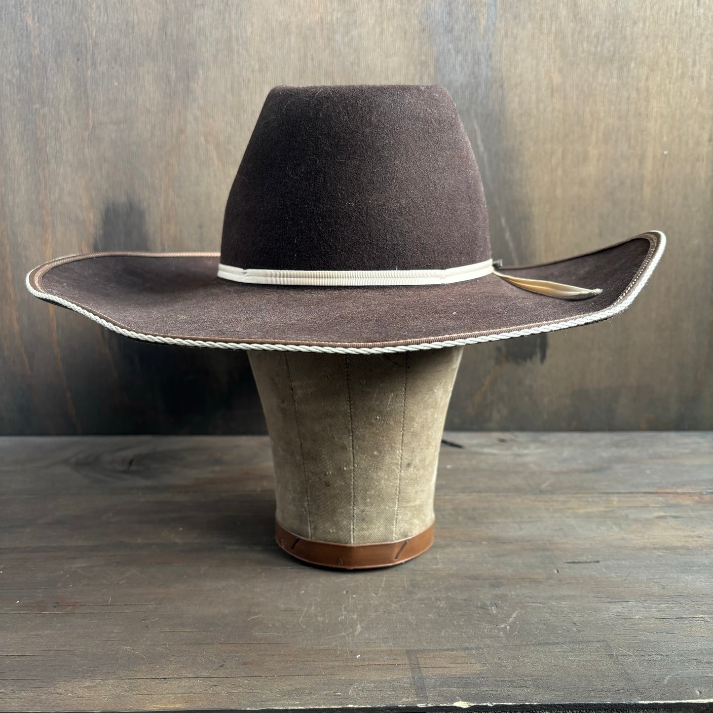 Resistol Brown 4X Felt Hat