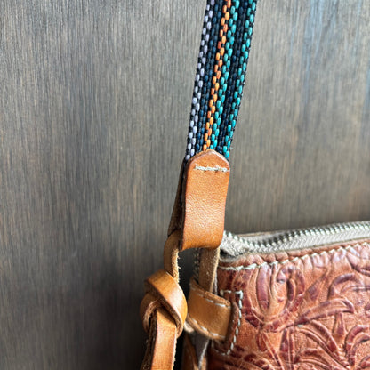 Consuela Tooled Leather Bag