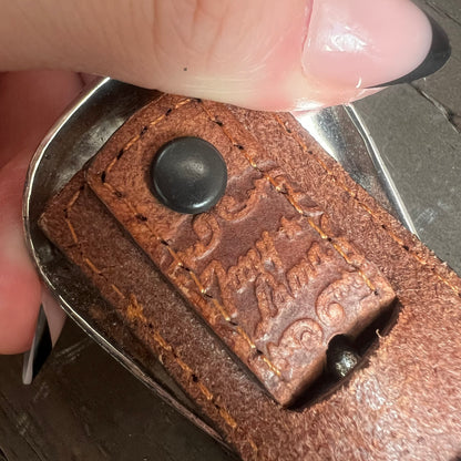 Tony Lama Light Brown Western Belt