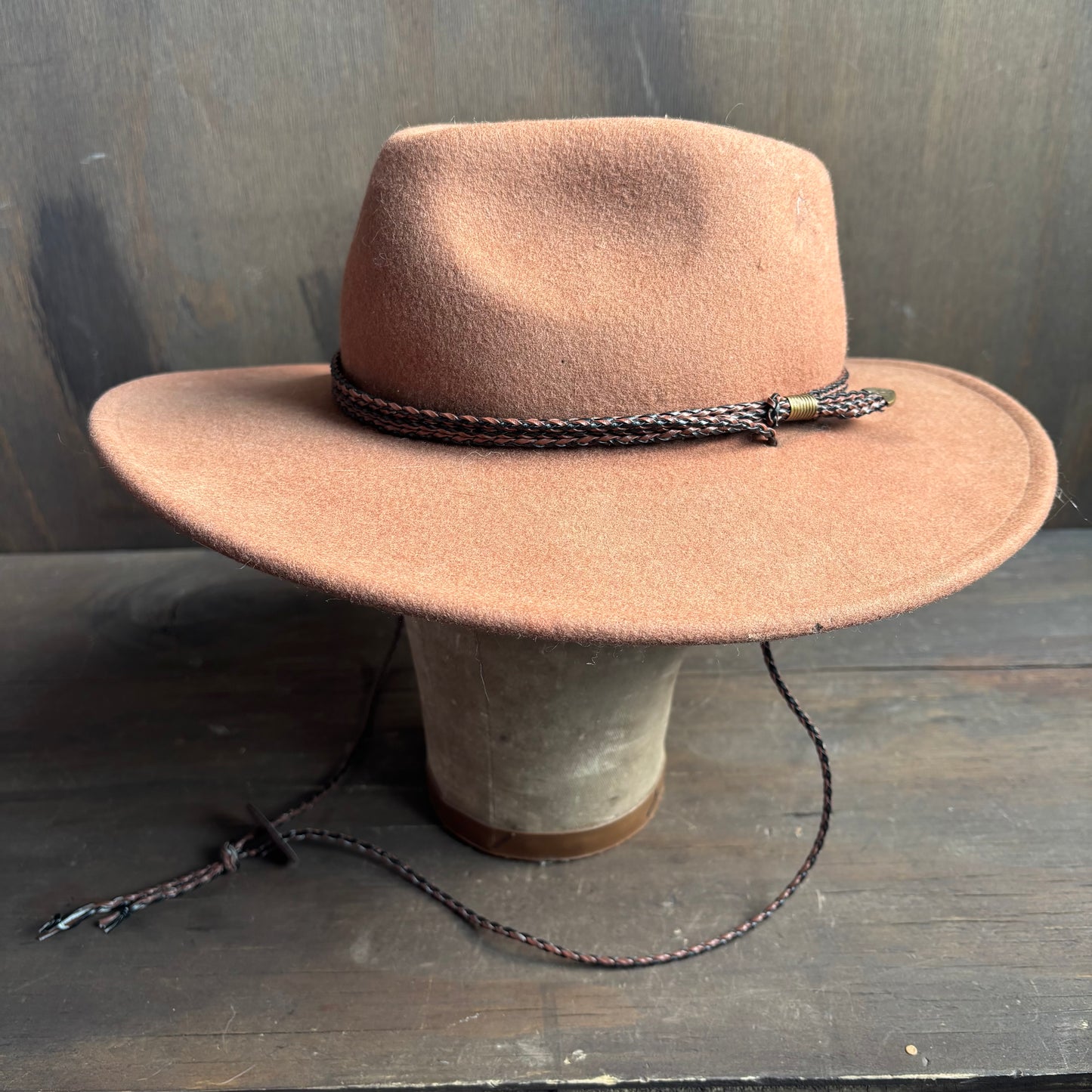 Outback Brown Wool Hat