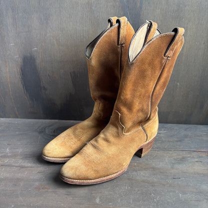 Abilene Tan Suede Boots