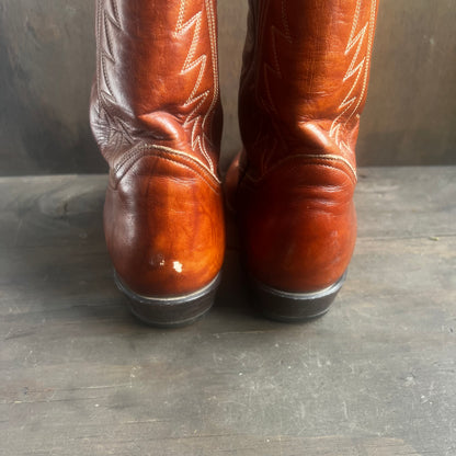Tony Lama Brown Cowboy Boots