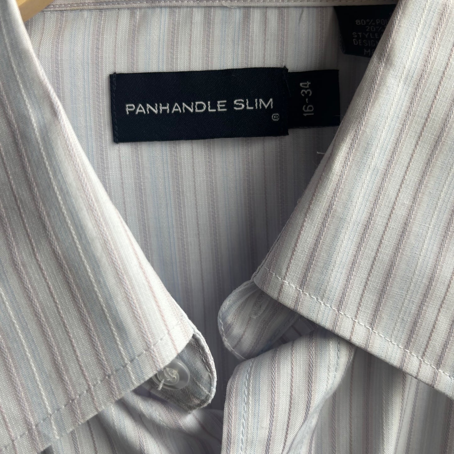 Panhandle Slim Pastel Striped Pearl Snap