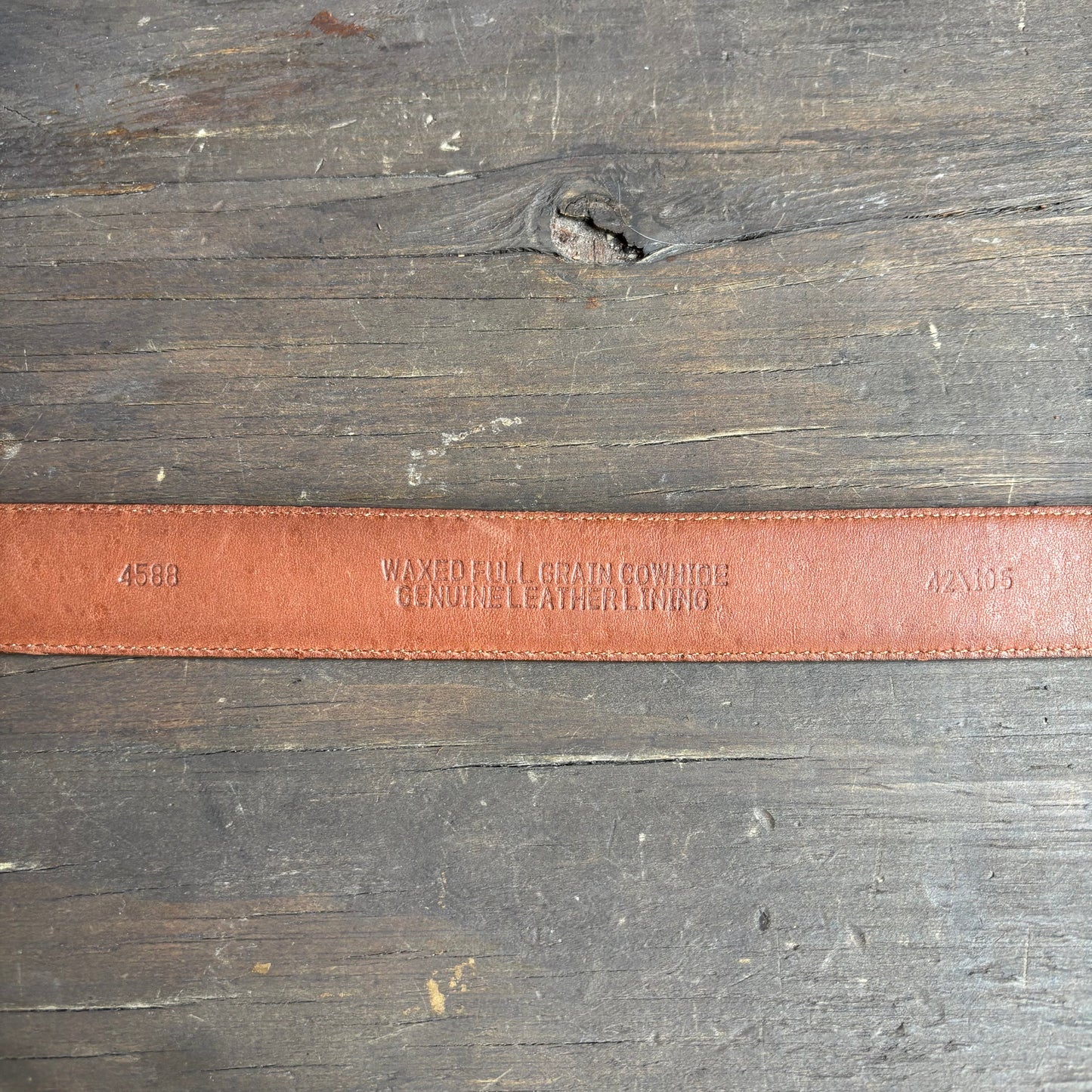 Tan Leather Belt