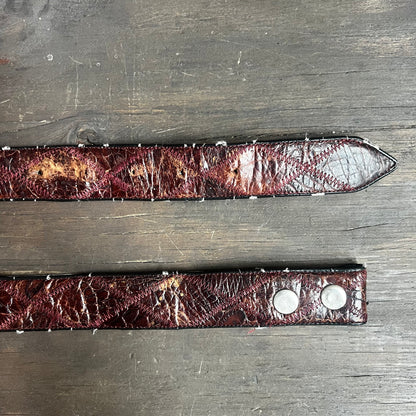 Faded Leather Belt