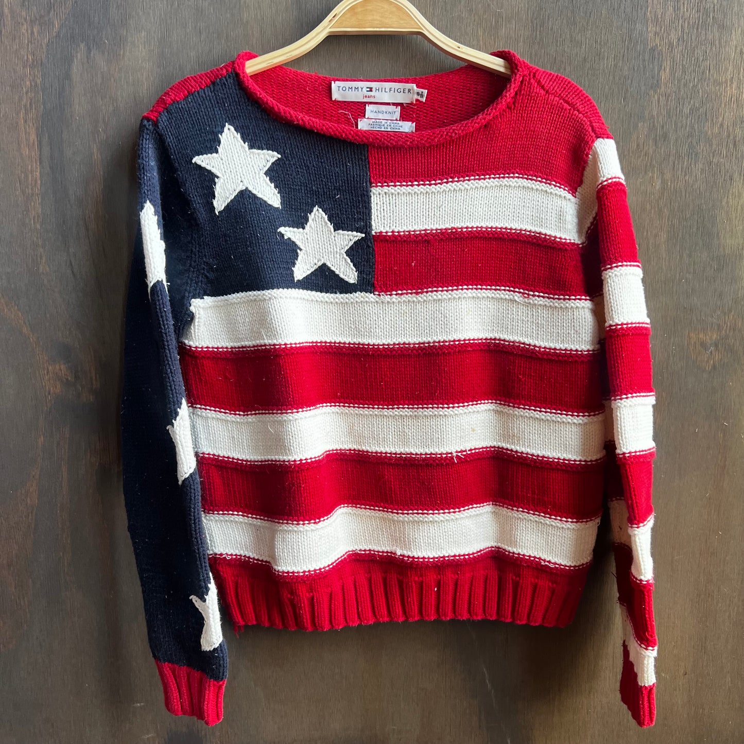 Tommy Hilfiger American Flag Sweater