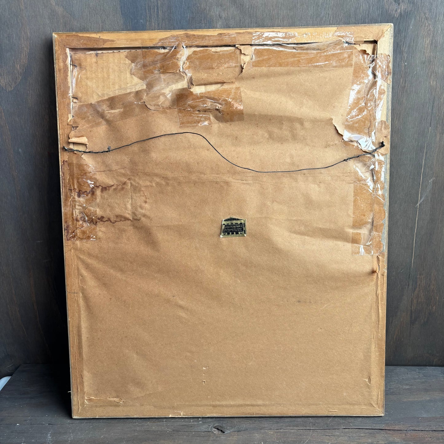 Vintage Horse Framed Art