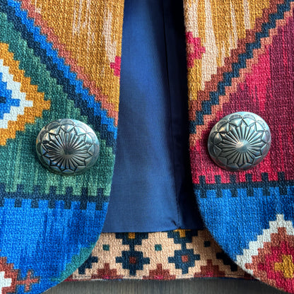 Wraps Southwestern Cropped Jacket