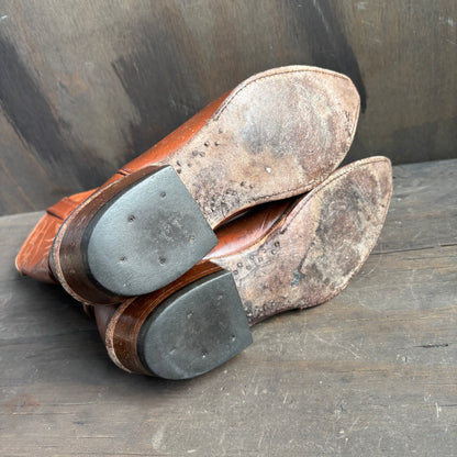 Nocona Tan Leather Boots