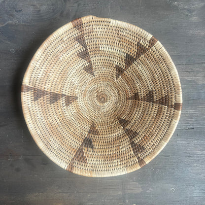 Woven Straw Bowl