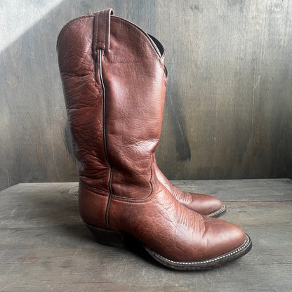 Tony Lama Brown Cowboy Boots