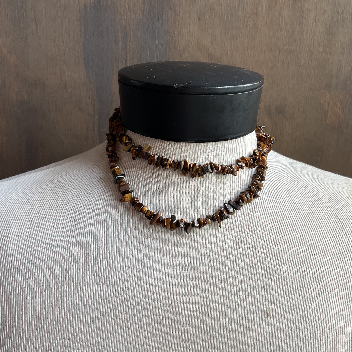 Tiger's Eye Bead Necklace