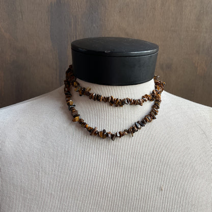 Tiger's Eye Bead Necklace