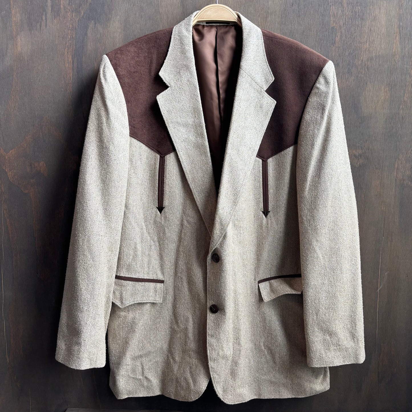 Vintage Circle S Beige Blazer