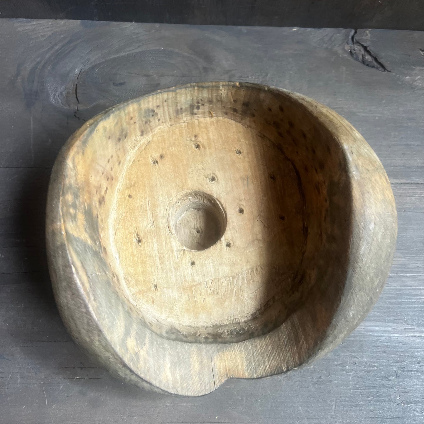 Vintage Wood Hat Mold