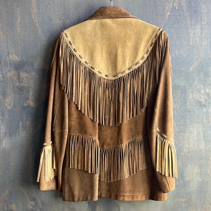 Pioneer Wear Leather Fringe Jacket